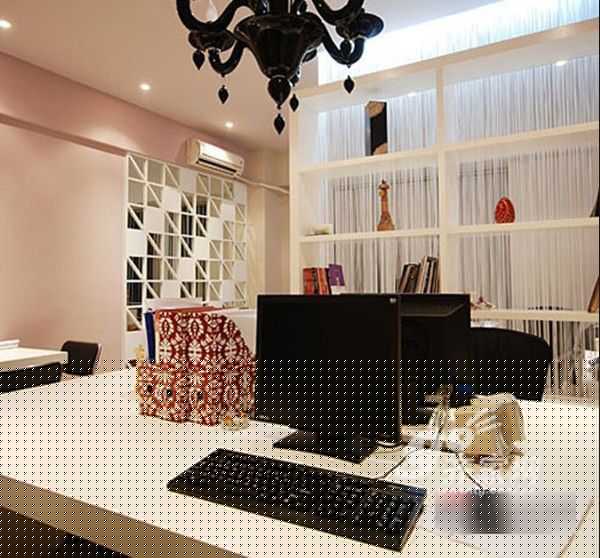 5万装独特时尚精致家 极简的黑白主题色彩