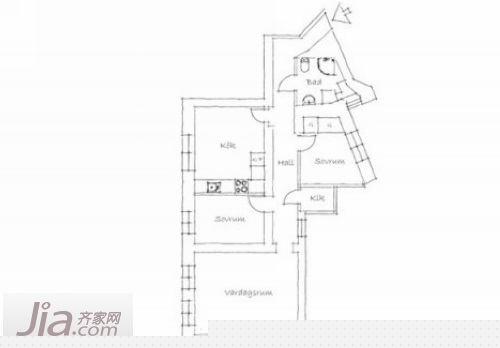 装修DIY 3万元打造50平蜗居空间