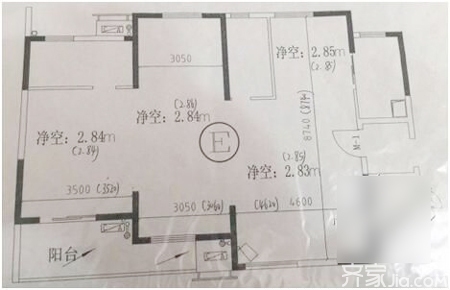 心心酱的装修日记 这样的户型该怎么设计呢