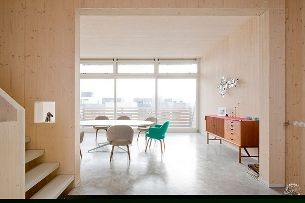 MAATworks的阿姆斯特丹北欧建筑木制屋子