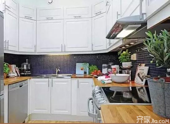 小空间扩容术  10个清爽整洁的欧式厨房