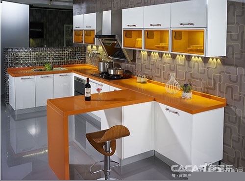 佳居乐橱柜i-Kitchen系列 让厨房色彩夺目