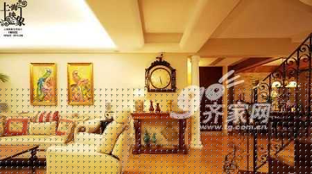 老外豪装320平6居室复式 都市休闲风+质朴庄园感