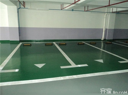 停车场地坪施工工艺 性能特点