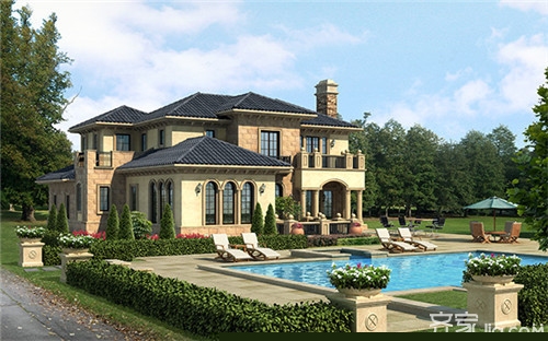 欧式别墅颜色搭配技巧 有了它你也是设计师