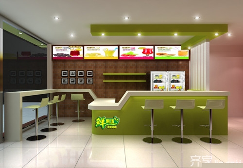 奶茶店设计   奶茶店设计之原则与装修要点