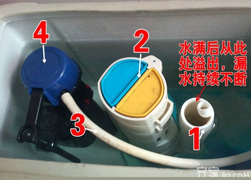 修马桶水箱的方法及此前的问题排查    
