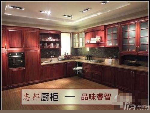 志邦橱柜书香古韵系列测评 古典睿智之美