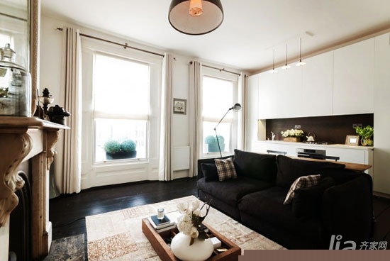 2套55平小户型设计 相同自在北欧风