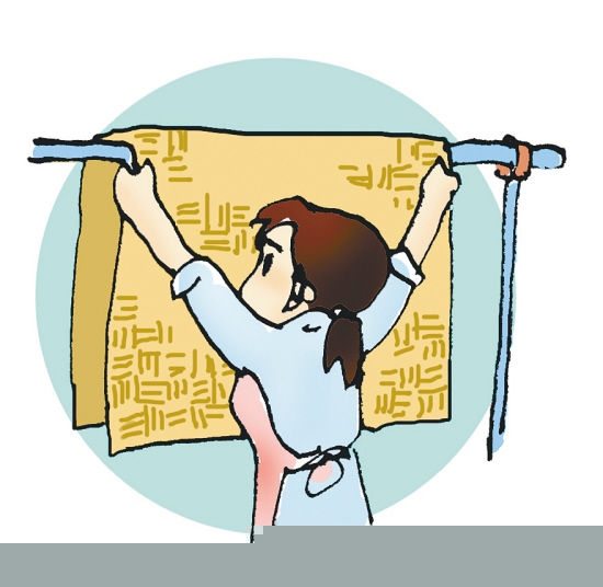 凉席内含甲醛有害物 用前需暴晒