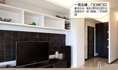 门口对门口的玄关该如何设计