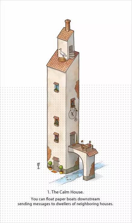 花样翻出的房子 你喜欢哪一栋？