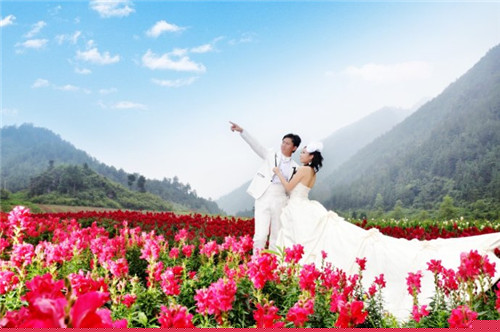 重庆婚纱照哪家好  重庆适合拍婚纱照的景点