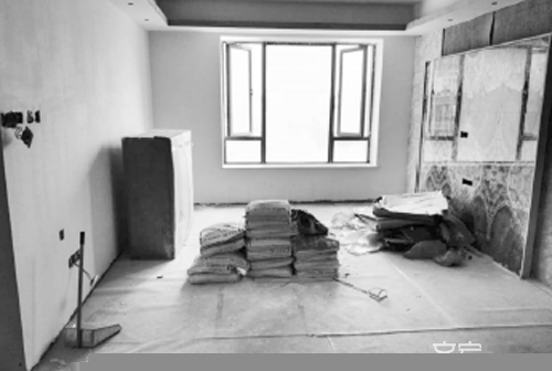 业主房子还没装完 装修公司就跑了