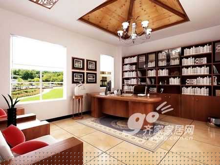 书房是修身养性幽谷 装修风水应该注意